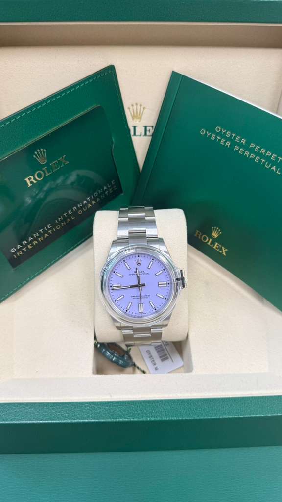 Rolex Oyster Perpetual 41 – Lavender Dial (Ref. 134300) | 2026 | Complete Set | Brand New