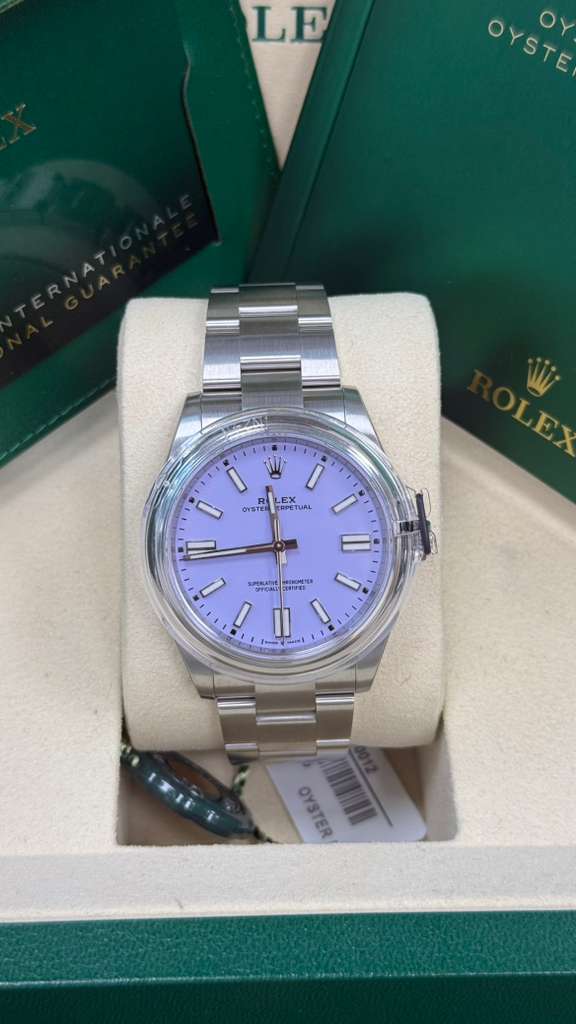 Rolex Oyster Perpetual 41 – Lavender Dial (Ref. 134300) | 2026 | Complete Set | Brand New