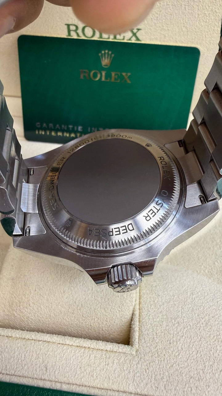 Rolex Sea-Dweller Deepsea James Cameron Blue James Cameron Dial on Oyster 126660 Card 2022