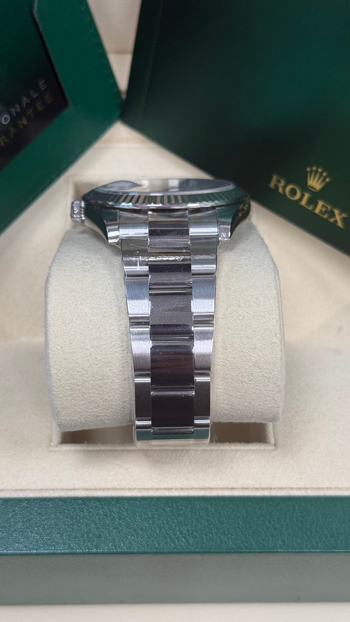 Rolex Datejust 41 White Index Dial on Oyster 126334 Card 2024