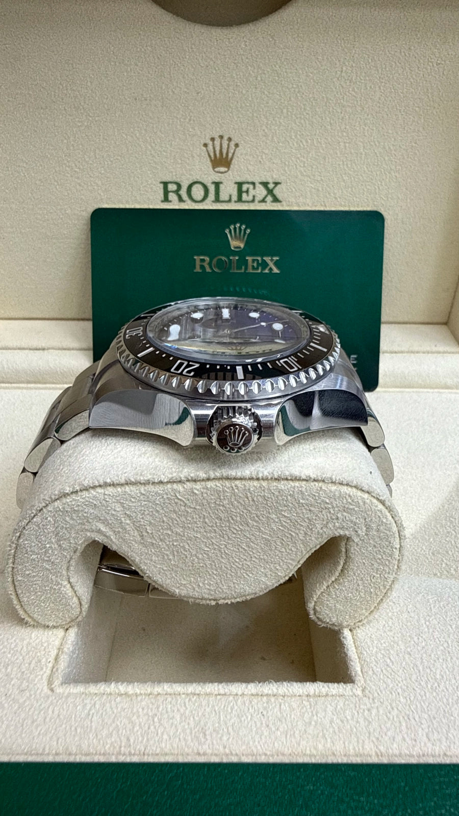 Rolex Sea-Dweller Deepsea James Cameron Blue Dial on Oyster 136660 Card 2023