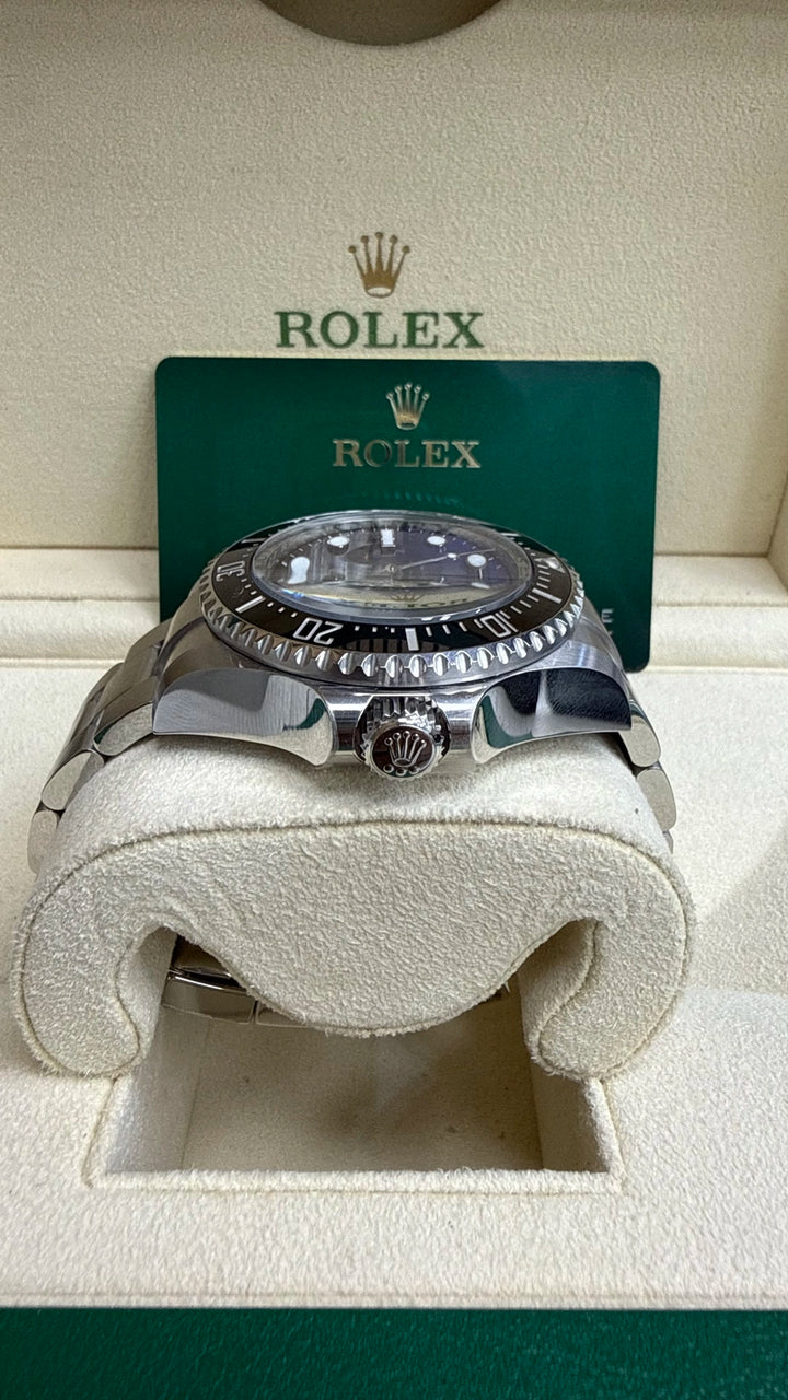 Rolex Sea-Dweller Deepsea James Cameron Blue Dial on Oyster 136660 Card 2023