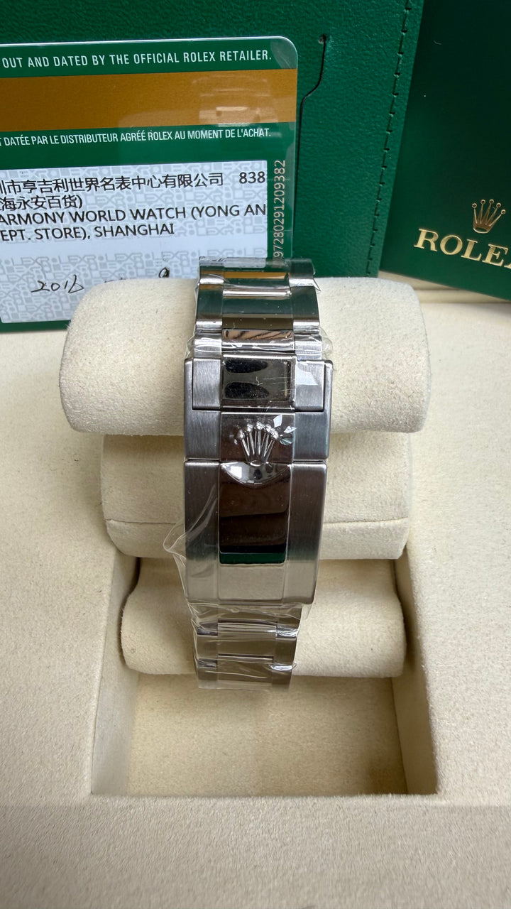 Rolex GMT-Master II 'Batman' Black Dial on Oyster 116710BLNR Card 2016