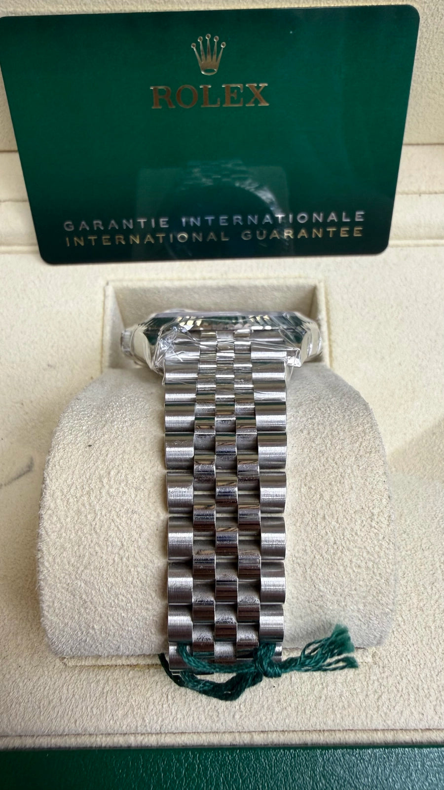 Rolex Datejust 41 Blue Roman Dial on Jubilee 126334 Card 2022