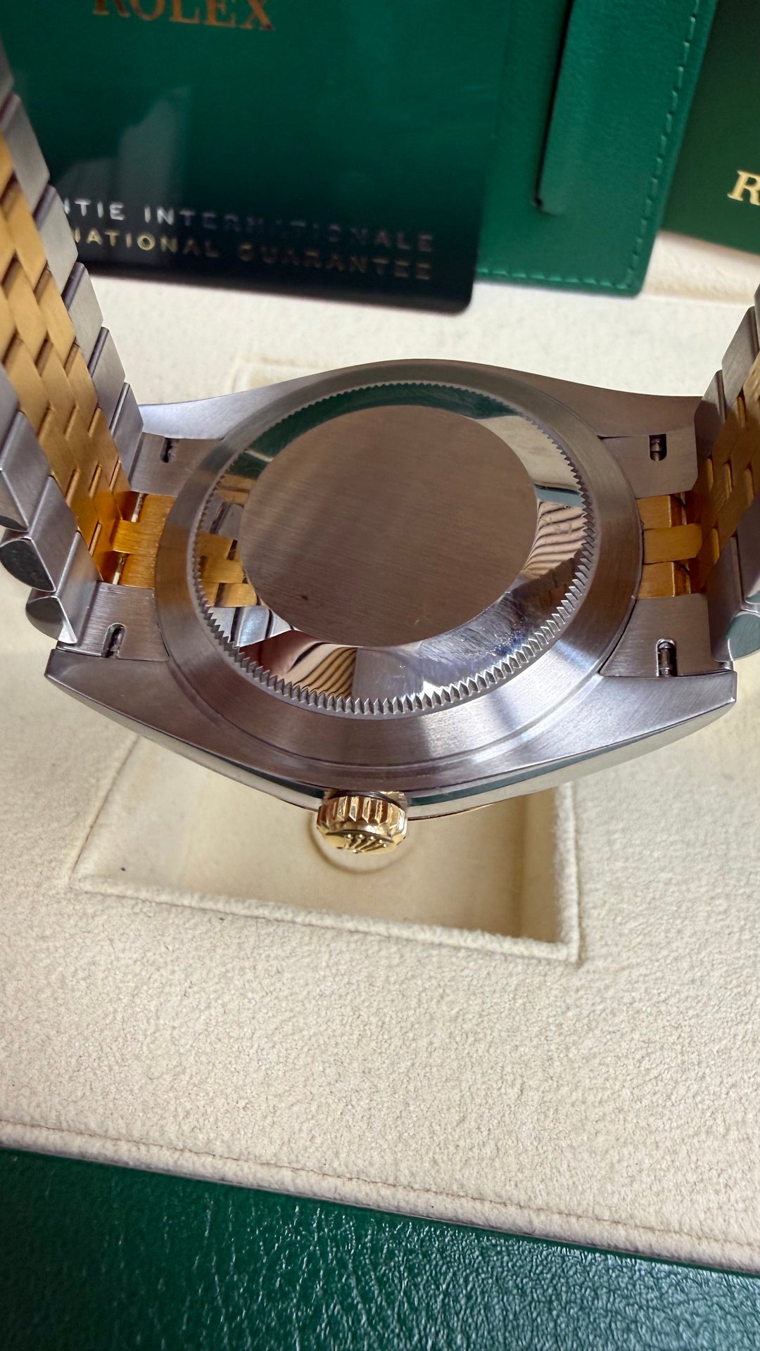 Rolex Datejust 41 White Index Dial on Jubilee 126333 Card 2023