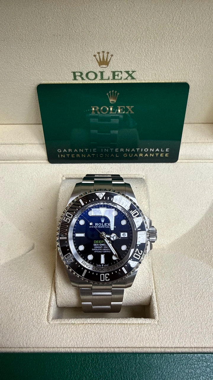 Rolex Sea-Dweller Deepsea James Cameron Blue Dial on Oyster 136660 Card 2023