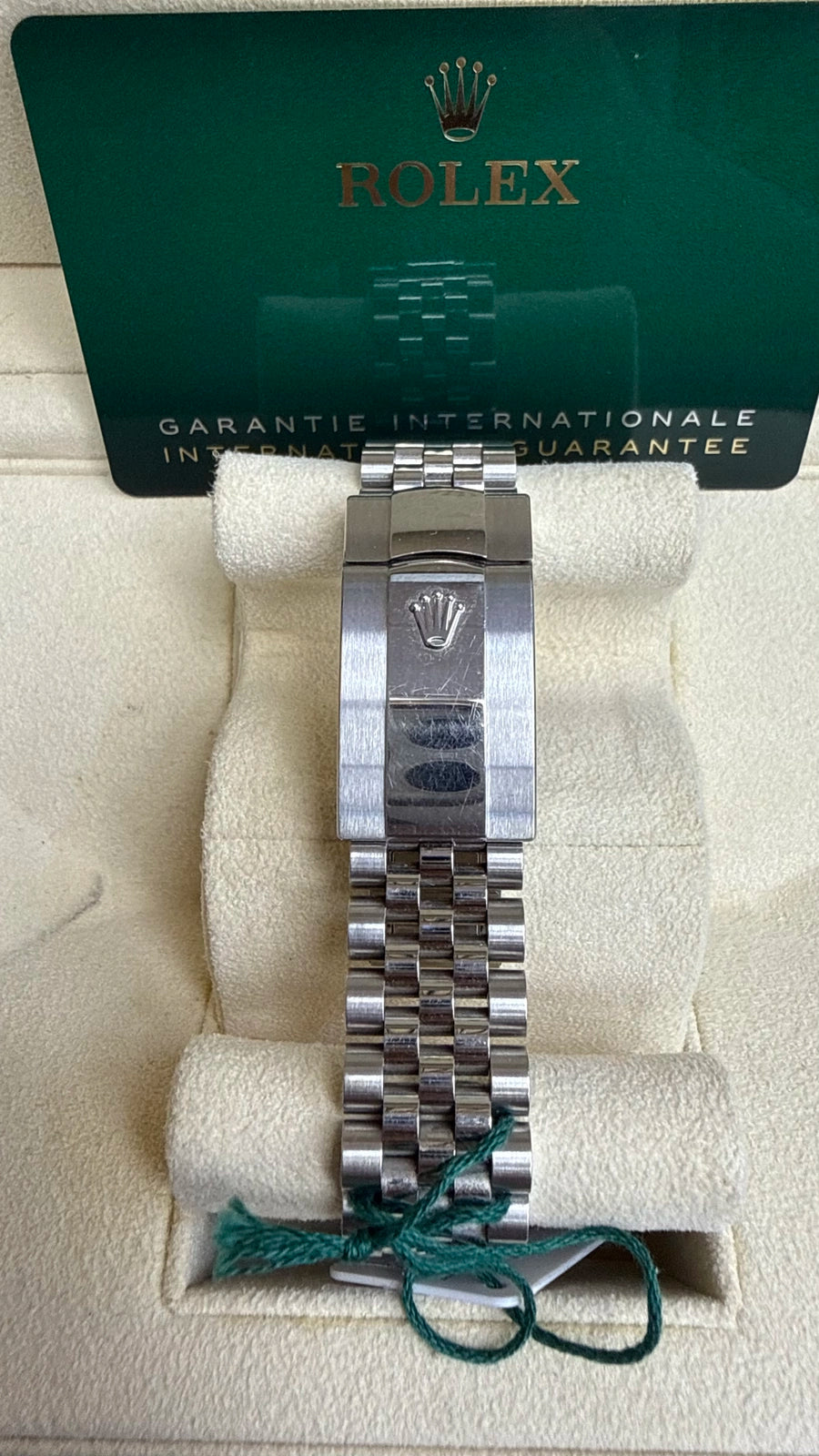 Rolex Datejust 41 Blue Roman Dial on Jubilee 126334 Card 2022