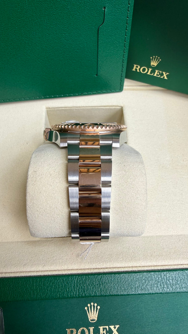 Rolex GMT-Master II "Root Beer" Black Dial on Oyster 126711CHNR Card 2021
