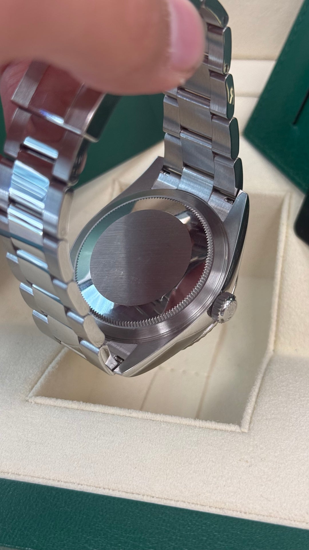 Rolex SkyDweller Blue Dial on Oyster 326934 Card 2020
