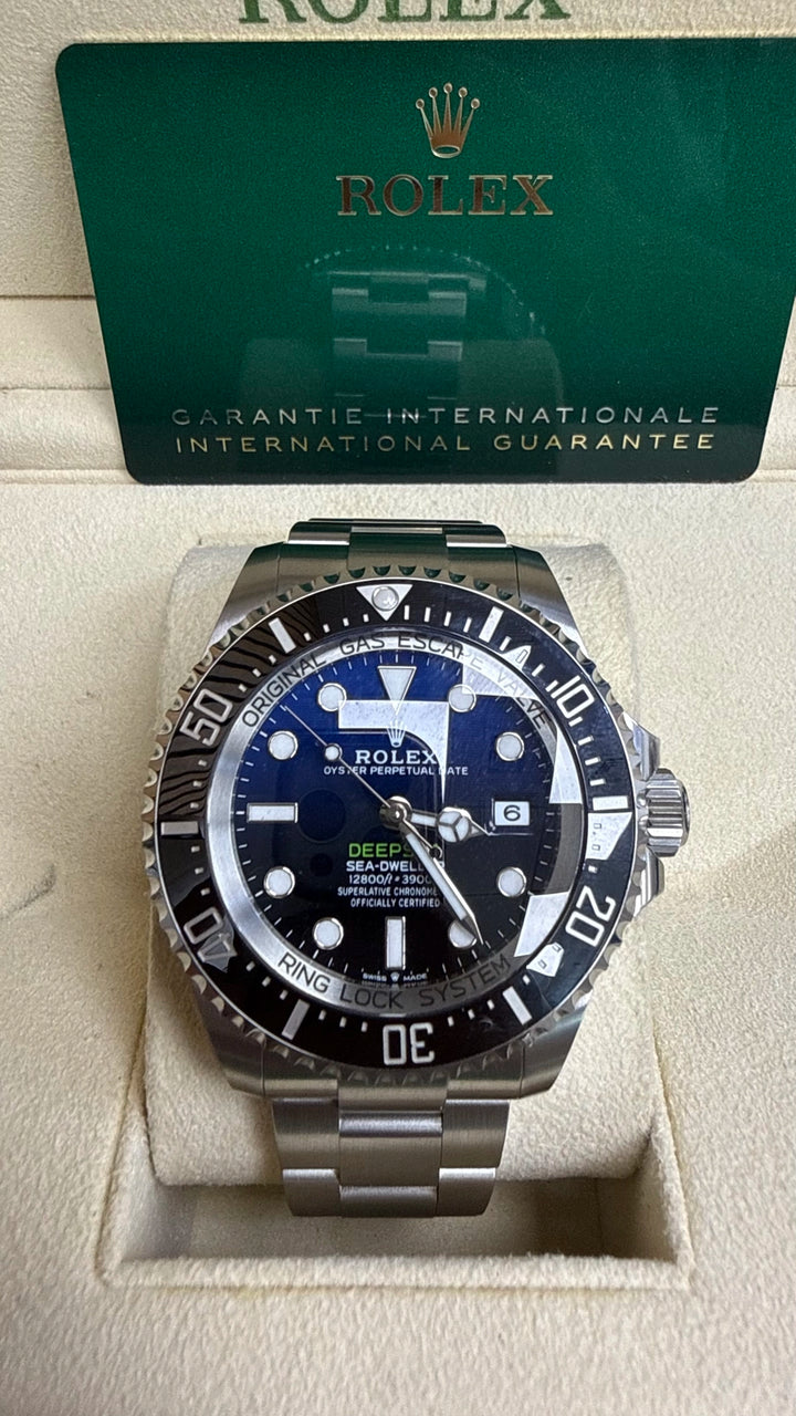 Rolex Sea-Dweller Deepsea James Cameron Blue Dial on Oyster 136660 Card 2023