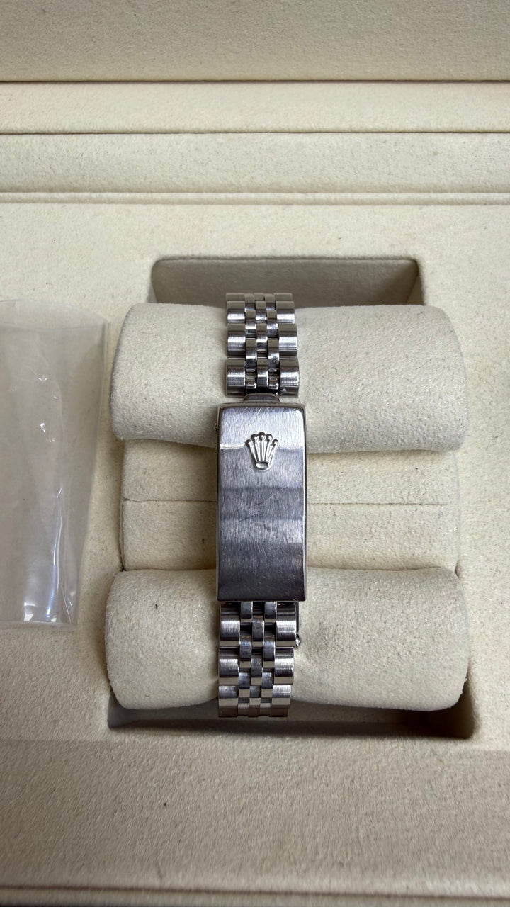 Rolex Datejust Lady White Stick Dial on Jubilee 79173 Papers 2002