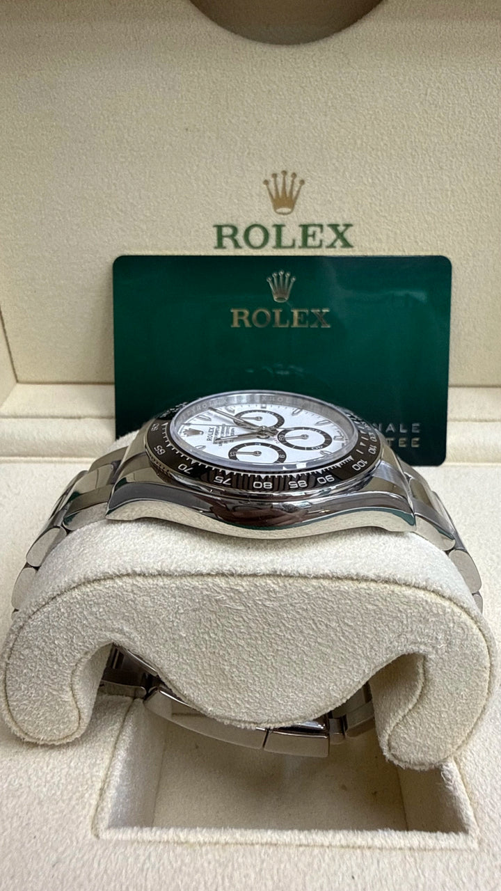 Rolex Daytona Black Dial on Oyster 126500LN Card 2024