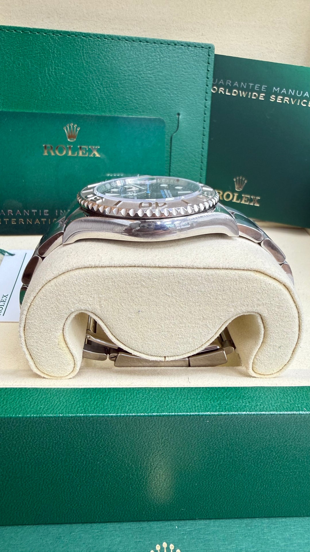 Rolex Yacht-Master Dark Rhodium Dial on Oyster 126622 Card 2022