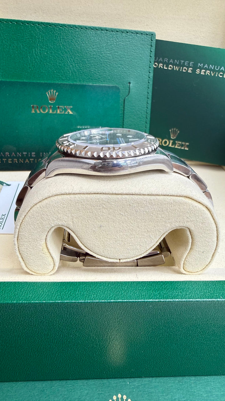 Rolex Yacht-Master Dark Rhodium Dial on Oyster 126622 Card 2022
