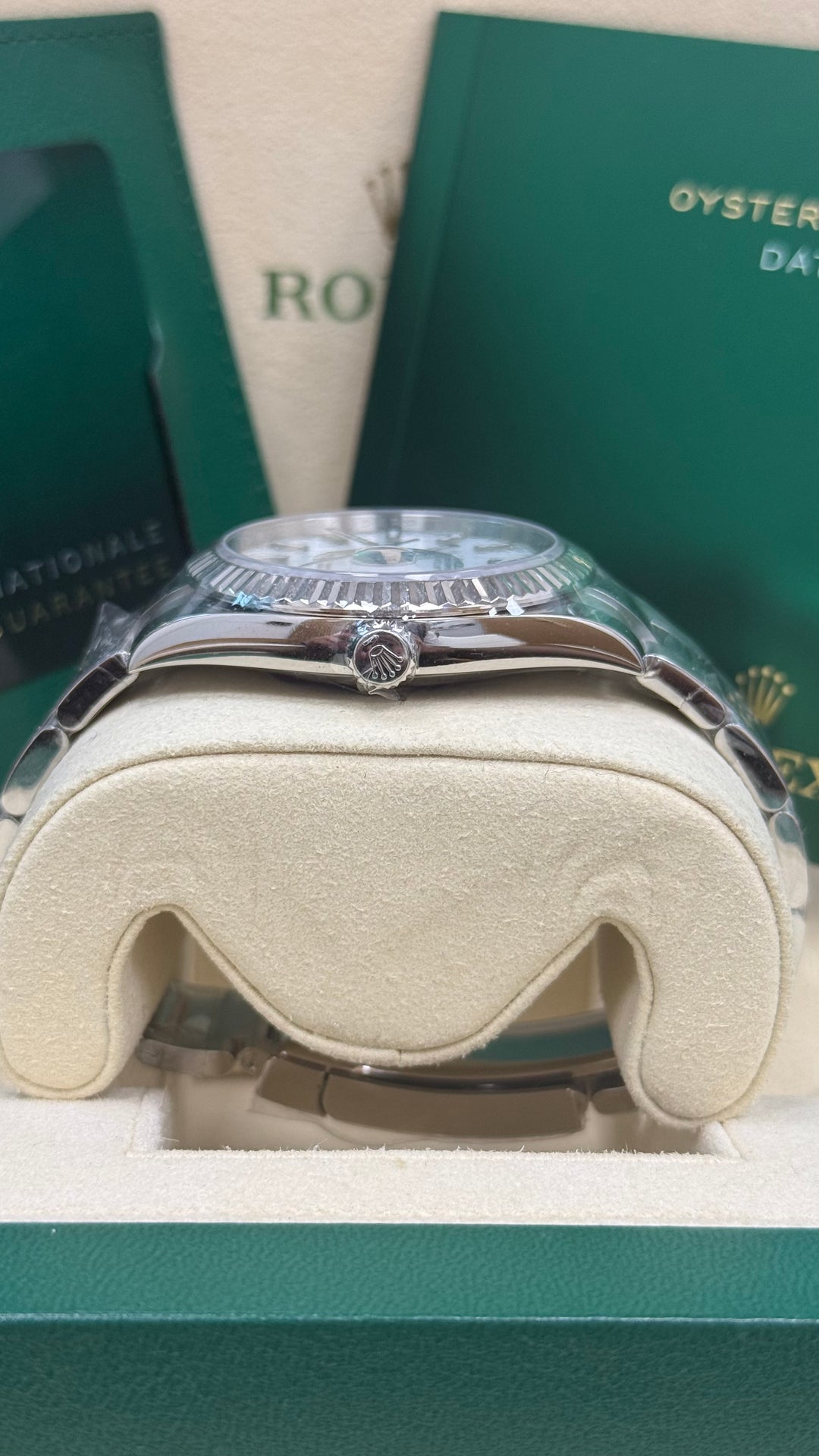 Rolex Datejust 41 White Index Dial on Oyster 126334 Card 2024