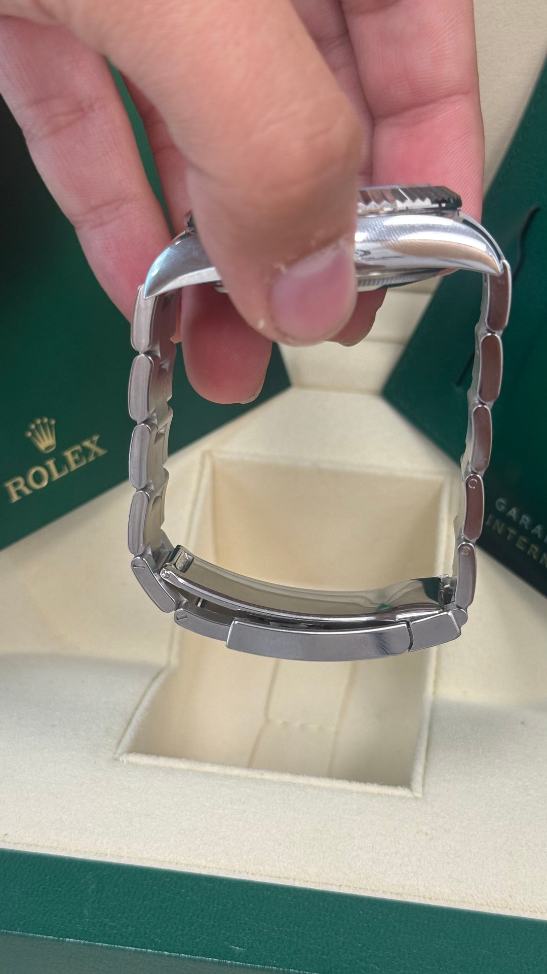 Rolex SkyDweller Blue Dial on Oyster 326934 Card 2020