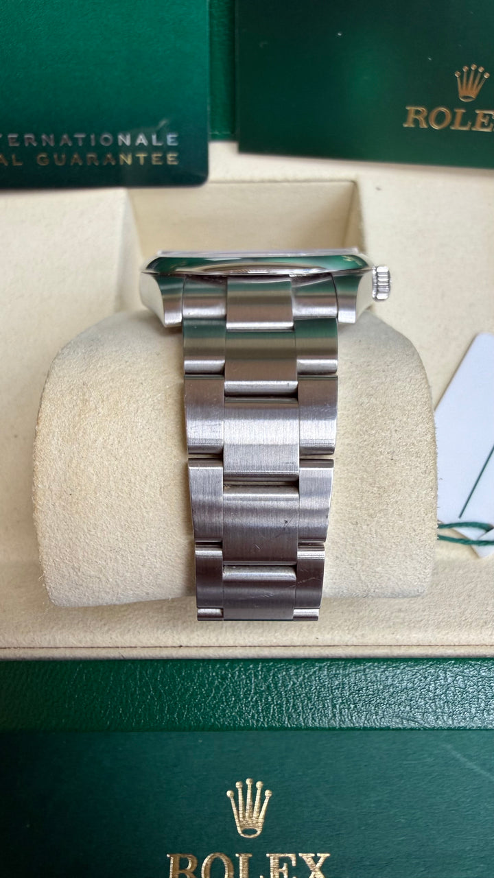 Rolex Oyster Perpetual 41 Turquoise Blue Index Dial on Oyster 124300 Card 2021