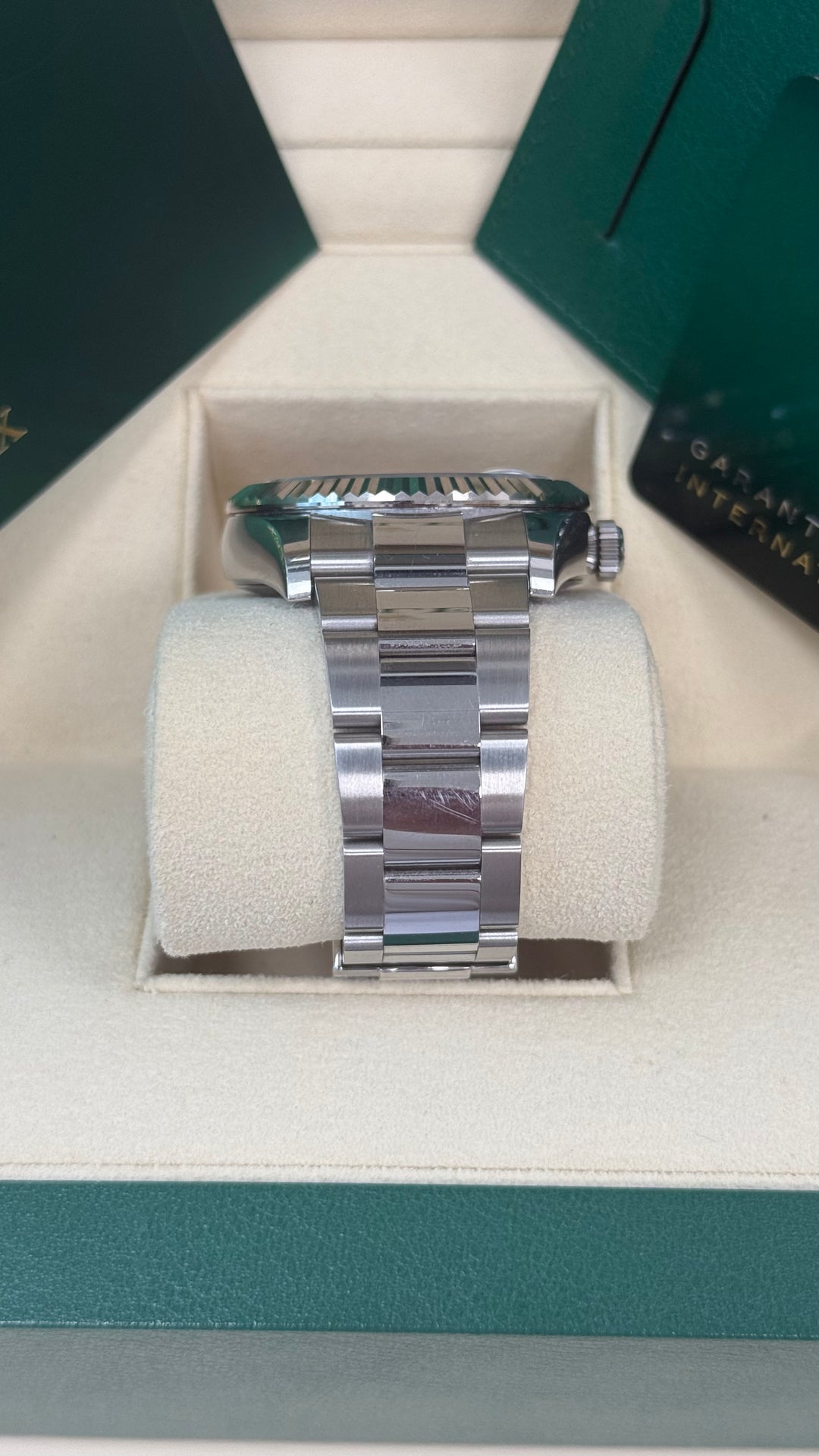 Rolex SkyDweller Blue Dial on Oyster 326934 Card 2020