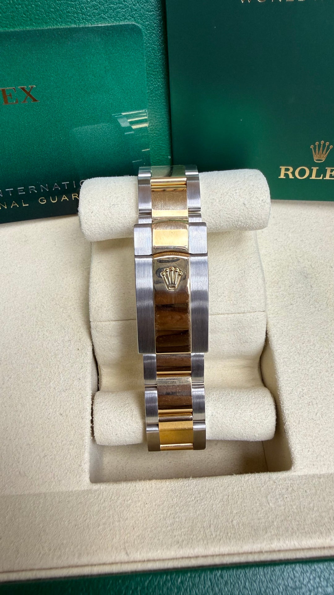 Rolex Datejust 41 Slate Green Roman Dial on Oyster 126333 2020