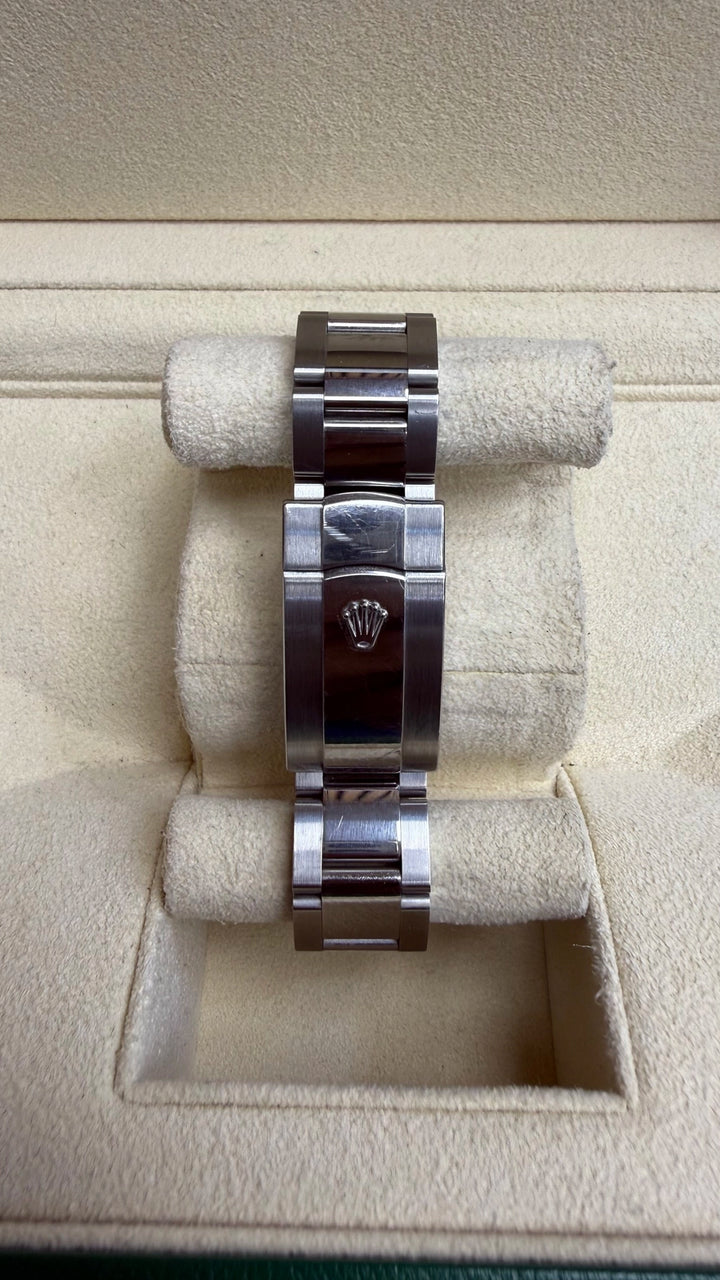 Rolex Datejust 41 Dark Rhodium Index Dial on Oyster 126334