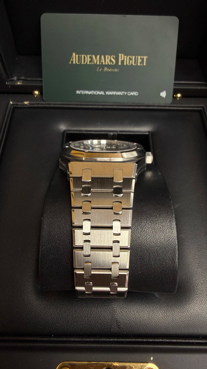 Audemars Piguet Royal Oak Selfwinding "50th Anniversary" Grey Dial on Bracelet 15510ST.OO.1320ST.05 Complete 2022