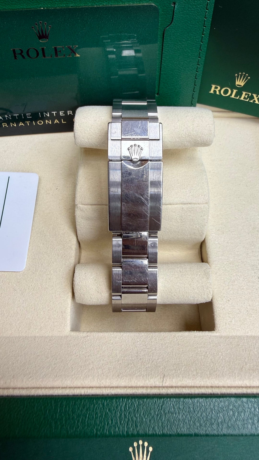 Rolex Yacht-Master Dark Rhodium Dial on Oyster 126622 Card 2022