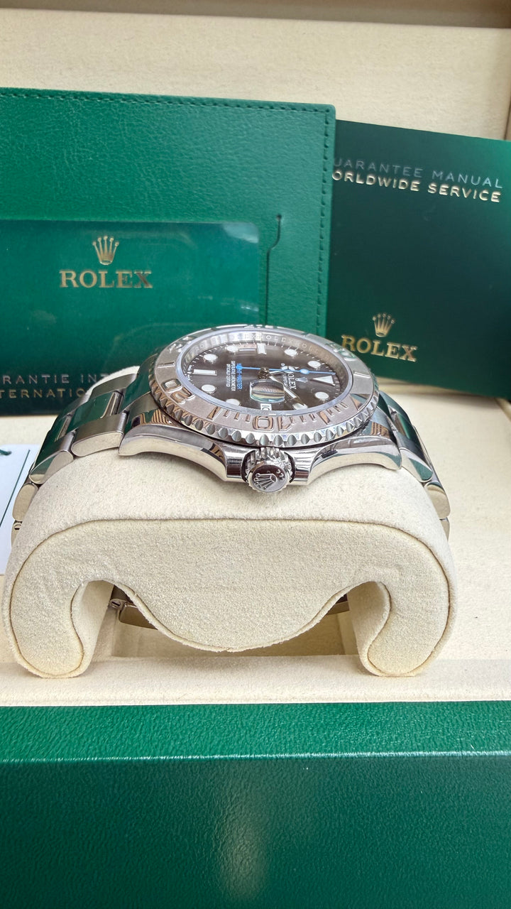 Rolex Yacht-Master Dark Rhodium Dial on Oyster 126622 Card 2022