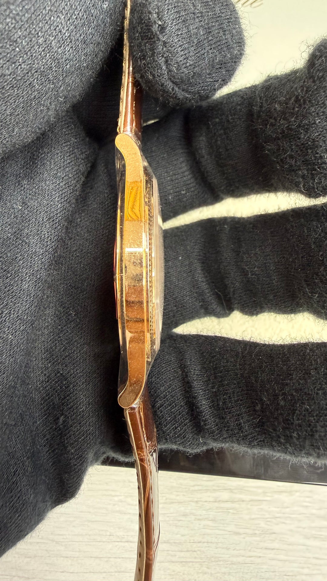 Patek Philippe Calatrava Manually Wound Mechanical Movement Silver Dial on Strap 6119R-001 Papers 2026