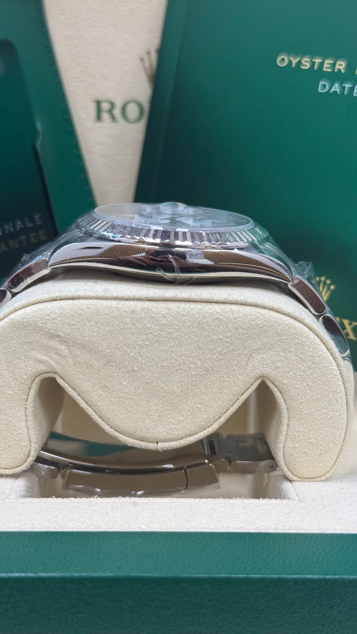 Rolex Datejust 41 White Index Dial on Oyster 126334 Card 2024