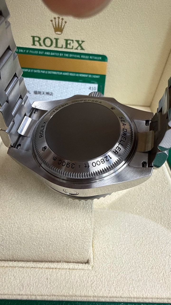 Rolex Sea-Dweller Deepsea James Cameron Dblue James Cameron Dial on Oyster 116660 2017