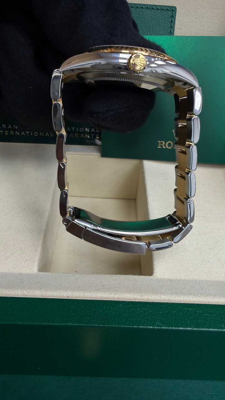 Rolex Datejust 41 Champagne Index Dial on Oyster 126333 Card 2021
