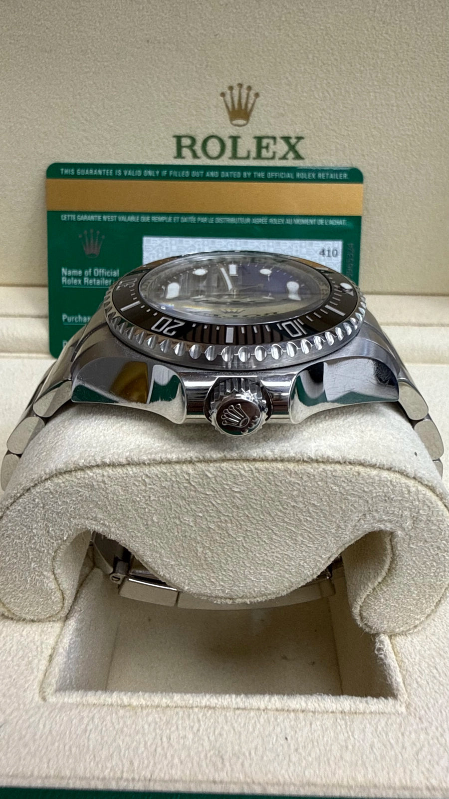 Rolex Sea-Dweller Deepsea James Cameron Dblue James Cameron Dial on Oyster 116660 2017
