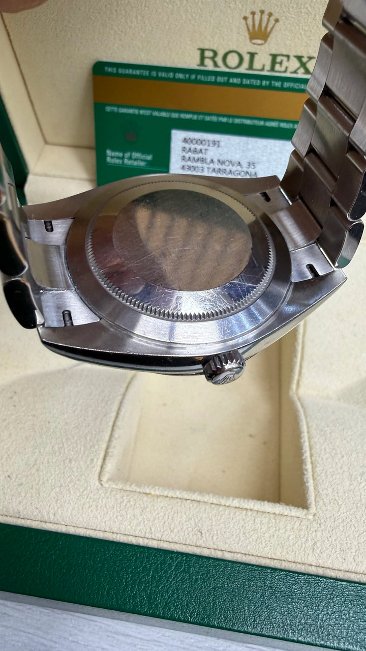 Rolex Datejust 41 Black Index Dial on Oyster 126334 Card 2017