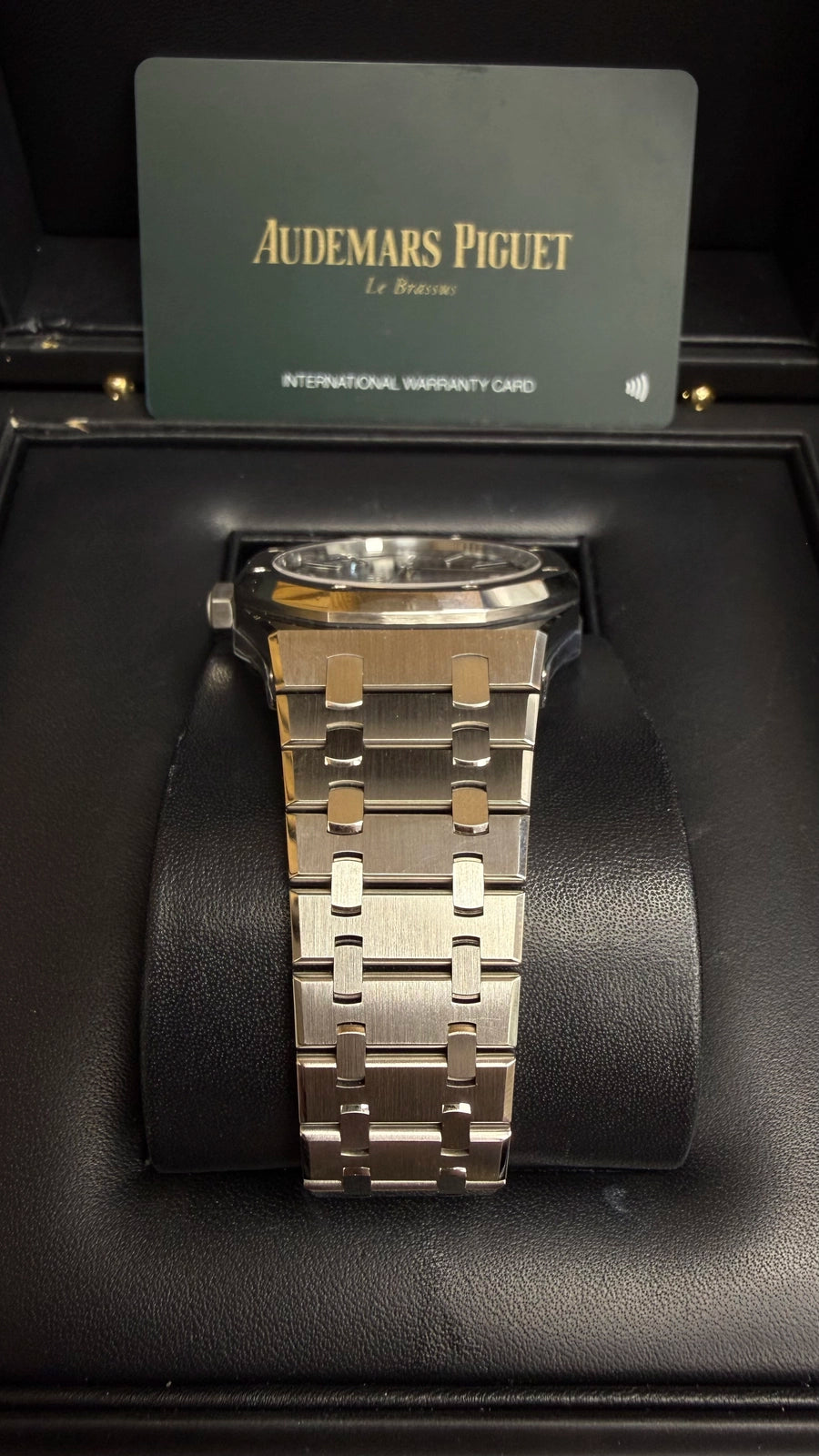 Audemars Piguet Royal Oak Selfwinding "50th Anniversary" Grey Dial on Bracelet 15510ST.OO.1320ST.05 Complete 2022