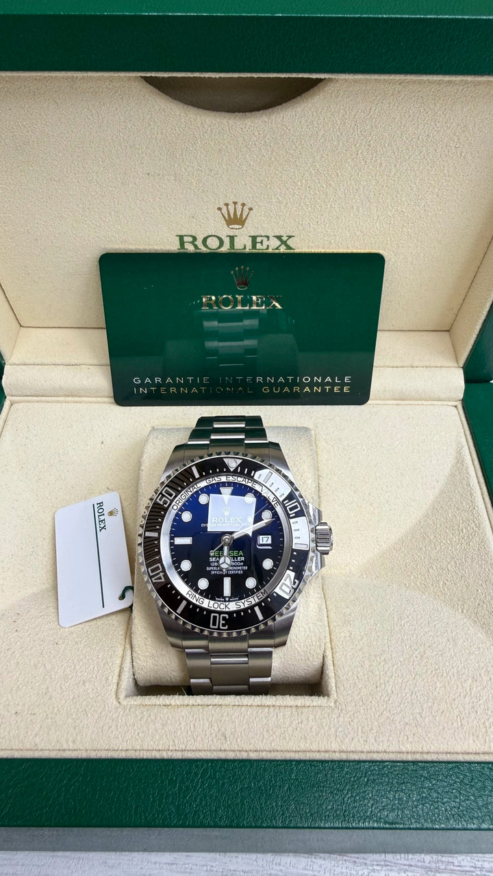 Rolex Sea-Dweller Deepsea James Cameron Blue James Cameron Dial on Oyster 126660 Card 2022