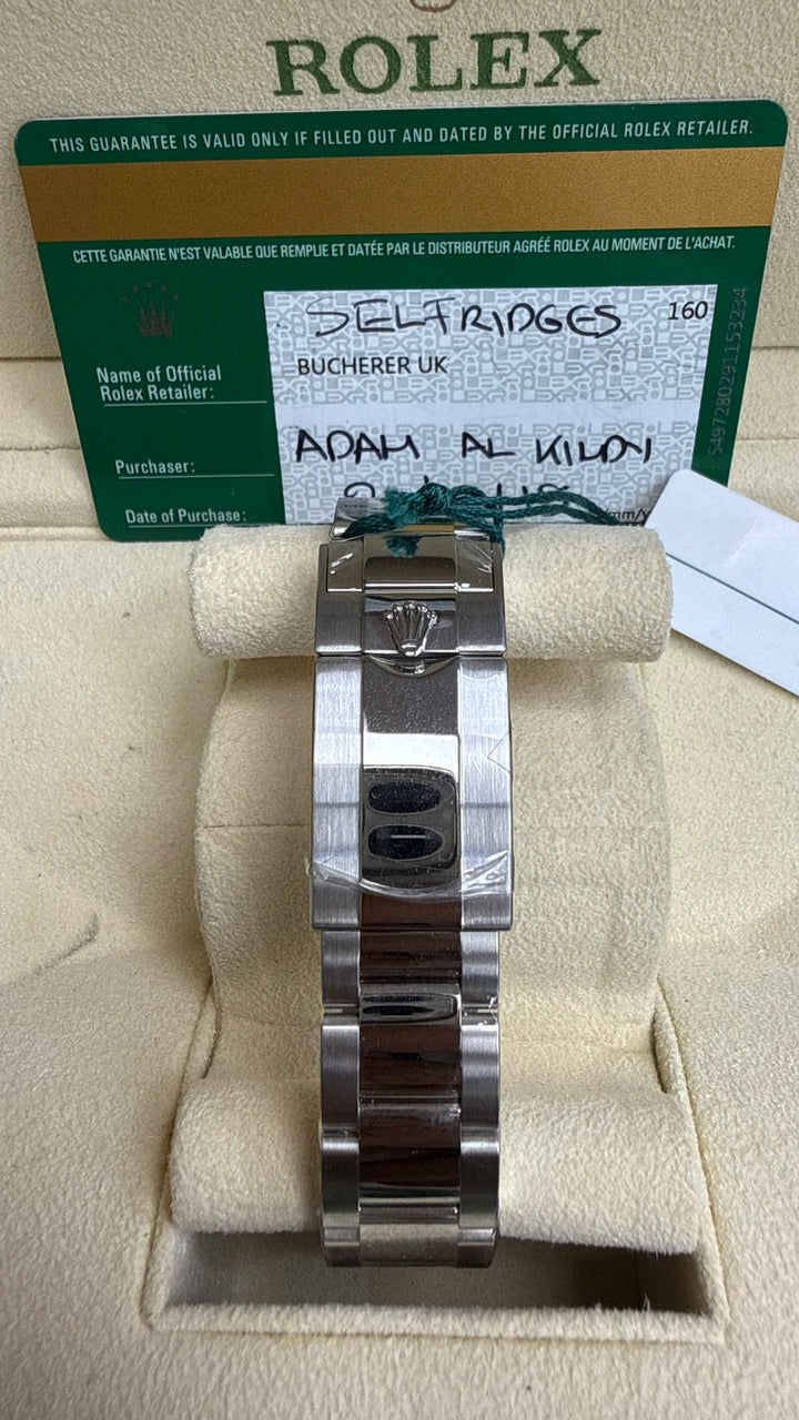 Rolex Daytona "Panda" White Dial on Oyster 116500LN Card 2018
