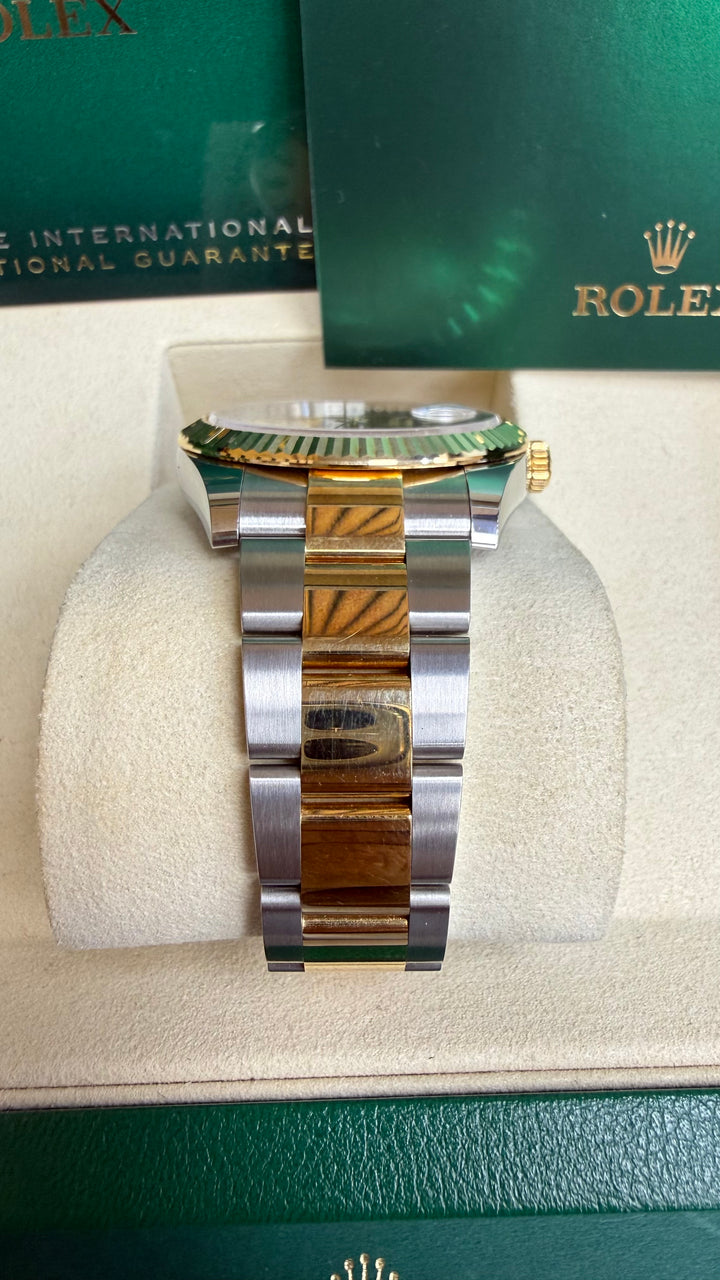 Rolex Datejust 41 Champagne Index Dial on Oyster 126333 Card 2021