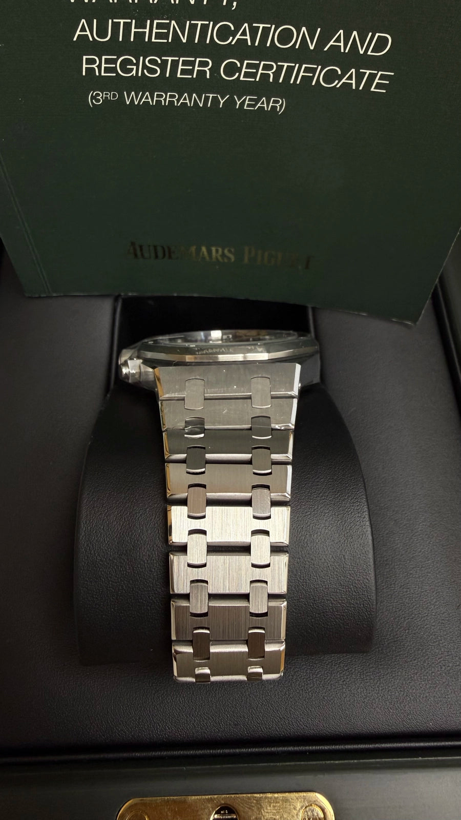 Audemars Piguet Royal Oak Chronograph Blue Dial on Bracelet 26320ST.OO.1220ST.03 Papers 2012