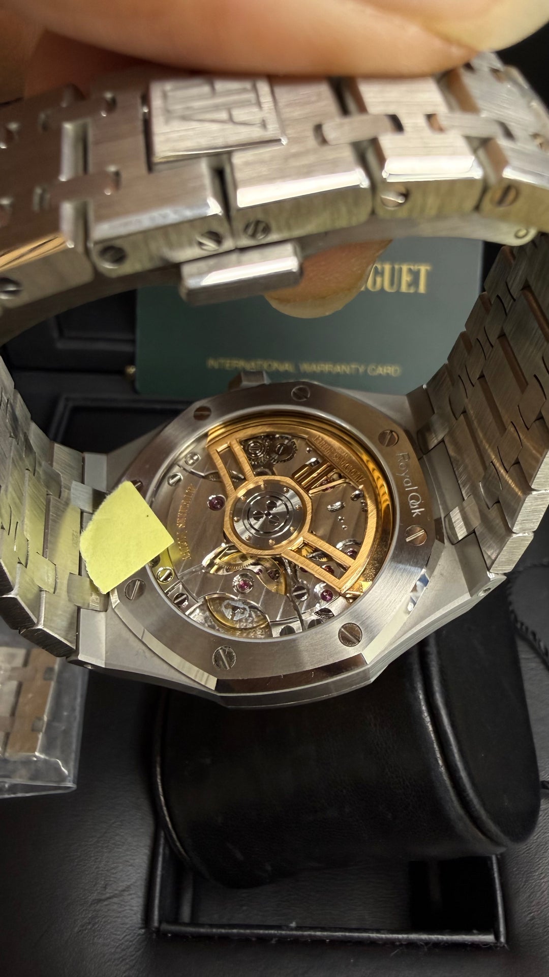 Audemars Piguet Royal Oak Selfwinding Slate Grey Dial on Bracelet 15500ST.OO.1220ST.02 Complete 2020