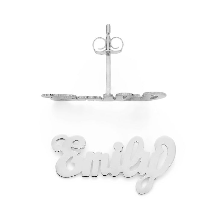 "Emily" Darling Name Earrings