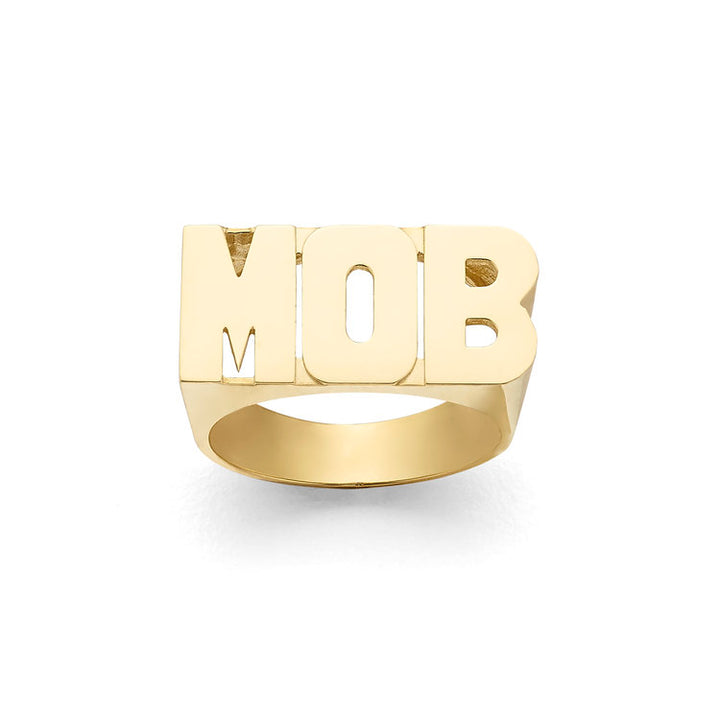 "MOB" Block Letter